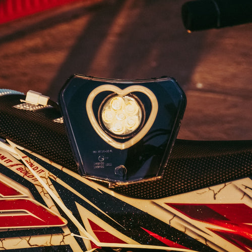 KTM HEART HEADLIGHT